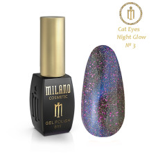 Гель лак Milano Night Glow Cat Eyes 03